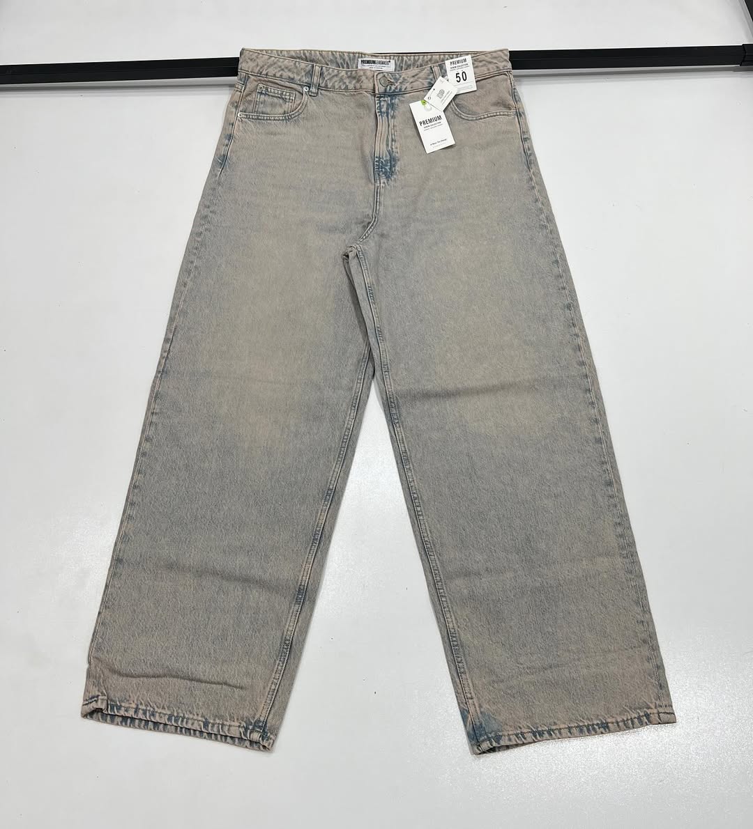 شلوار خفن سایز40تا56قد ۱۰۰ برند h&m | جین پلاس۱